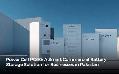 Power Cell PC60: A Smart Commercial Battery Storage Solution for Businesses in Pakistan